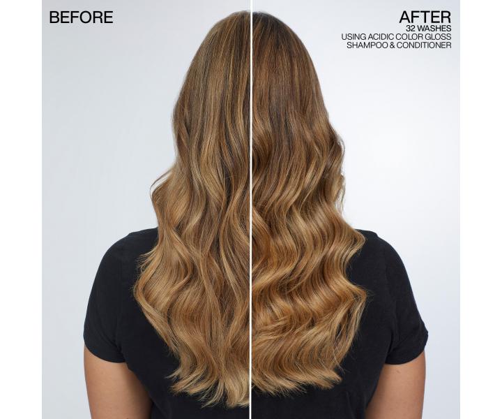Termoochranný sprej pro dlouhotrvající barvu a lesk vlasů Redken Acidic Color Gloss - 190 ml