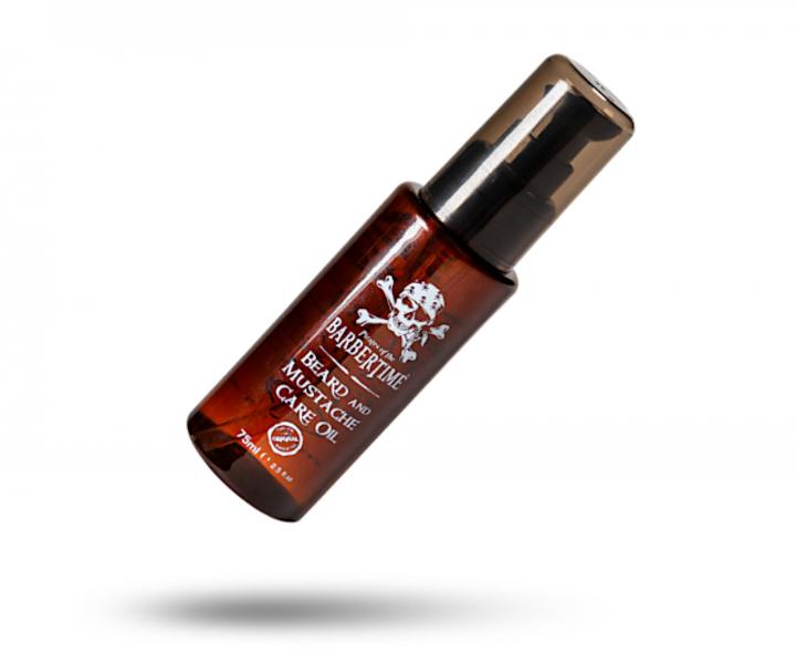 Pečující olej na vousy a knír Barbertime Beard and Mustache Care Oil - 75 ml