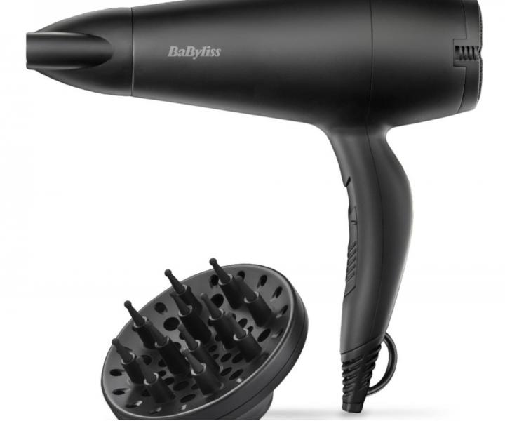 Fén na vlasy BaByliss Power Smooth D215DE - 2200 W, černý