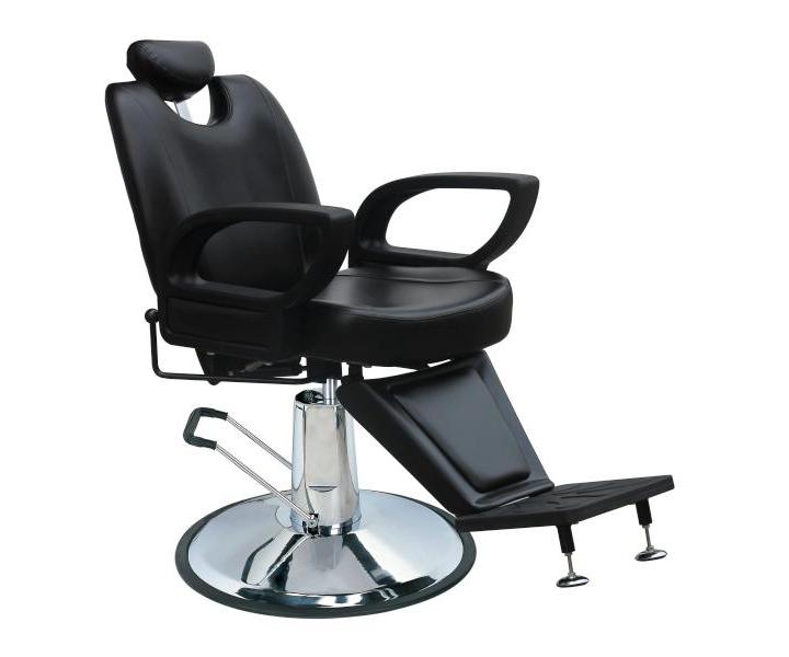 Kadeřnické pánské křeslo Hairway Exclusive, černé