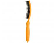 Kartáč Olivia Garden Fingerbrush Combo Medium On The Road - tmavě žlutý, limitovaná edice