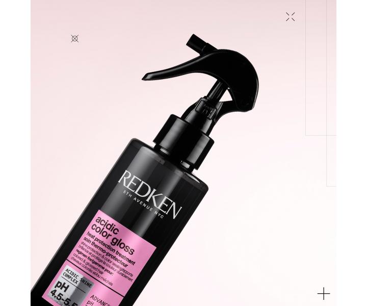 Termoochranný sprej pro dlouhotrvající barvu a lesk vlasů Redken Acidic Color Gloss - 190 ml