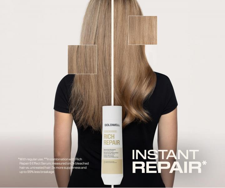 �ada pro such� a po�kozen� vlasy Goldwell Dualsenses Rich Repair