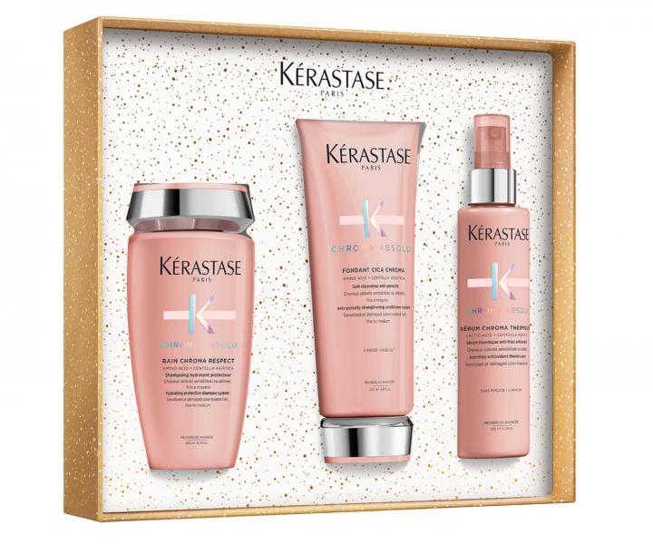 Drkov sada pro poslen a hydrataci barvench vlas Krastase Chroma Absolu