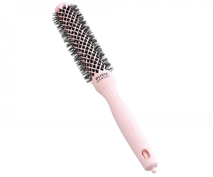 Kulatý foukací kartáč na vlasy Olivia Garden Expert Blowout Speed XL Pastel Pink