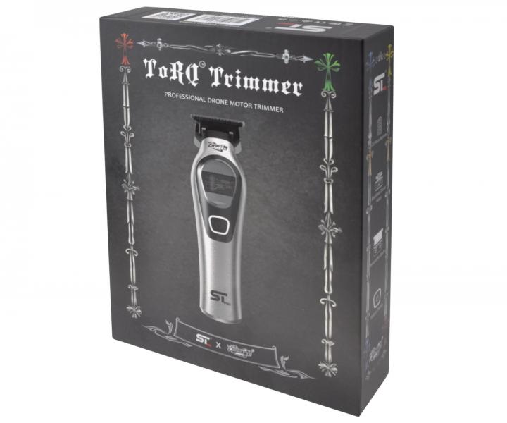 Profesion�ln� konturovac� strojek na vlasy Supreme Trimmer TORQ Trimmer ST741 - chromov�