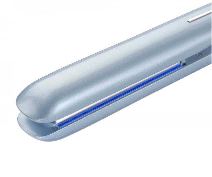 Žehlička na vlasy s duální ionizací Babyliss Hydro-Fusion Styler - světle modrá