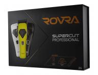 Profesion�ln� st�ihac� strojek na vlasy s vym�nn�mi kryty Rovra Super Cut Professional 5209 - neonov� zelen�/b�l�/�ern�
