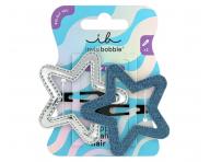 Sponky do vlasů pukačky Invisibobble Clipstar Starlight Serenade - 2 ks