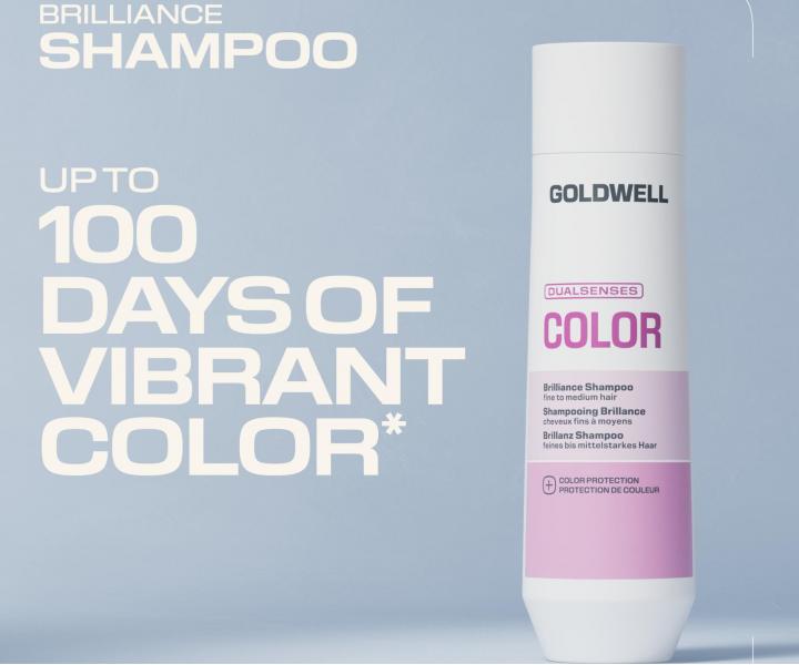 Rozjas�uj�c� �ampon pro z��ivou barvu a lesk vlas� Goldwell Dualesenses Color Brilliance Shampoo - 250 ml
