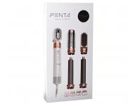 Multifunkční horkovzdušný kartáč Eurostil Professional Penta - 1300 W, bílý
