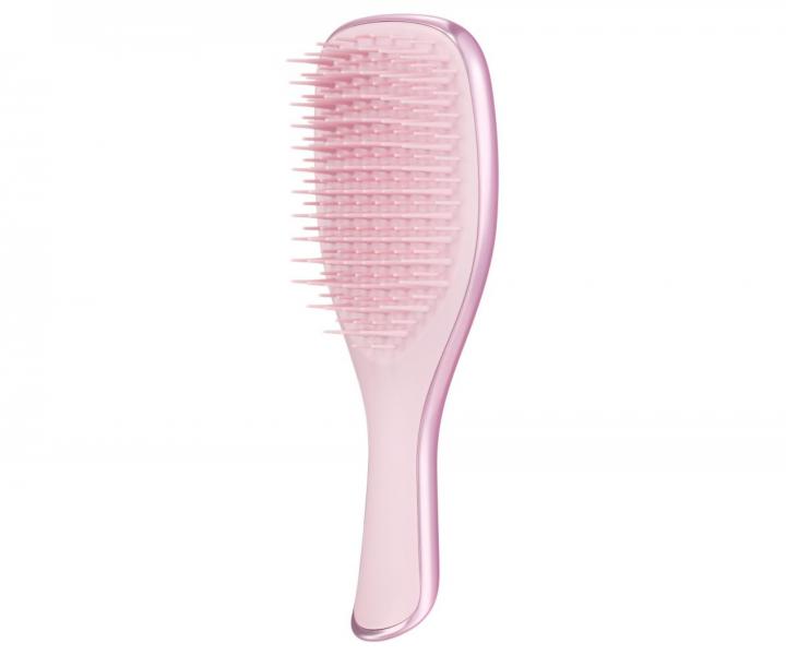 Cestovn� kart�� na roz�es�v�n� vlas� Tangle Teezer Ultimate Detangler Mini Chrome Pink Satin - metalick� sv�tle r��ov�