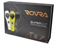 Profesion�ln� konturovac� strojek na vlasy s v�m�nn�mi kryty Rovra Supercut Professional Trimmer RT-89 - zelen�/b�l�/�ern�