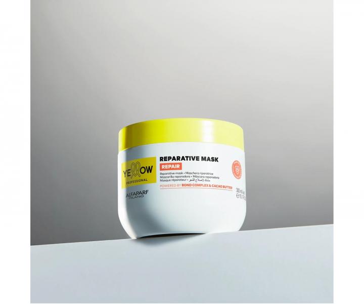Intenzivn� regenera�n� maska pro po�kozen� vlasy Yellow Professional Repair Reparative Mask - 300 ml