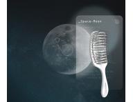 Kart pro normln vlasy Olivia Garden iDetangle Medium Space Edition Moon - metalicky stbrn