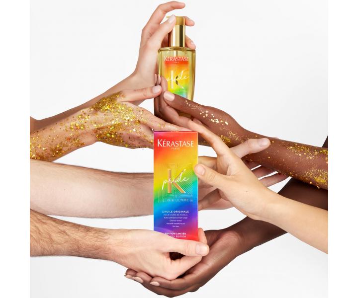 Olej pro všechny typy vlasů Kérastase Elixir Ultime L’Huile Originale Pride Edition - 100 ml