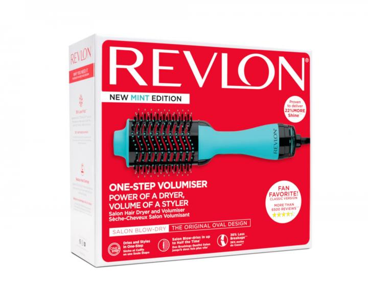 Oválný horkovzdušný kartáč na vlasy Revlon Mint RVDR5222MUKE