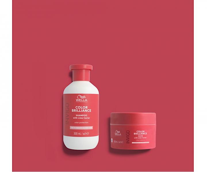 Šampon pro jemné až normální barvené vlasy Wella Professionals Invigo Color Brilliance Fine