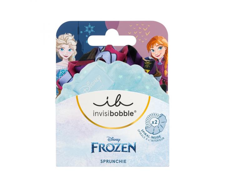 Dtsk ozdobn spirlov gumiky Invisibobble Kids Sprunchie Disney Frozen - 2 ks