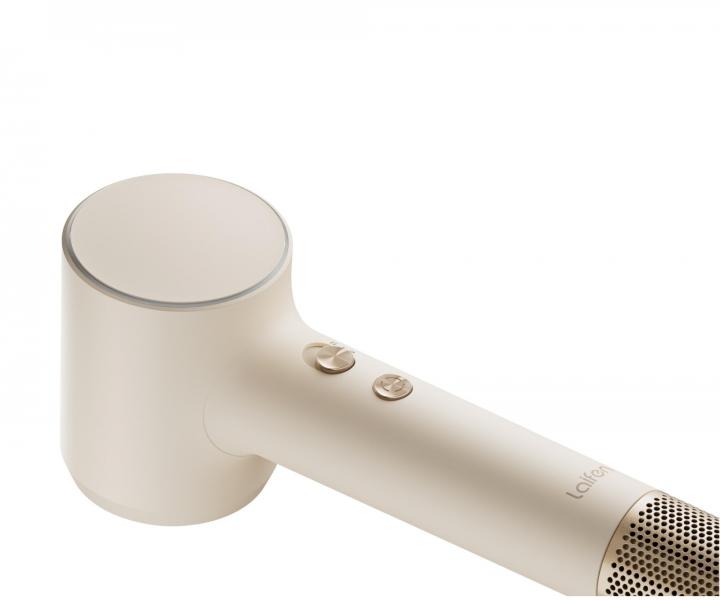 Profesionální mini fén na vlasy Laifen Swift Mini Seashell White - 1100 W, krémový