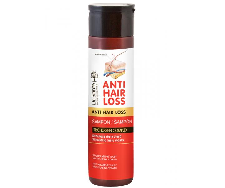 Sada pro podporu růstu vlasů Dr. Santé Anti Hair Loss - šampon 250 ml + péče 200 ml + mýdlo zdarma