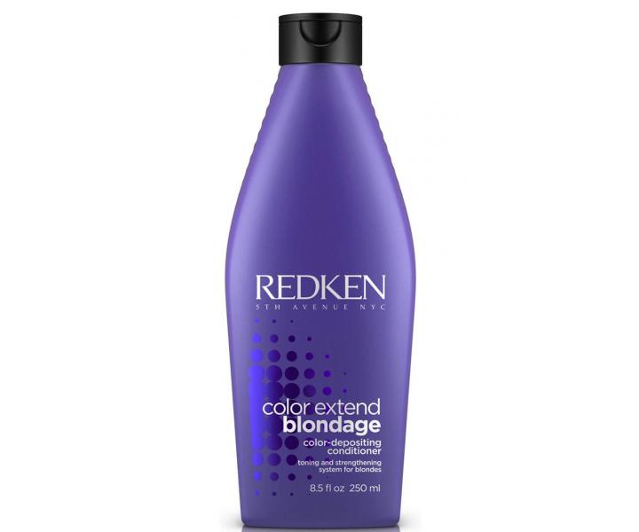 Dárková sada pro neutralizaci žlutých tónů Redken Color Blondage - šampon + vosk + péče ZDARMA
