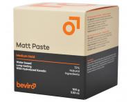 Matující pasta na vlasy se střední fixací Beviro Matt Paste Medium Hold - 100 g - krátká expirace