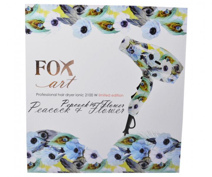 Profesion�ln� f�n na vlasy Fox Art Peacock & Flower - 2100 W