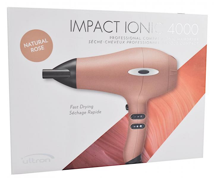 Fén na vlasy Ultron Impact Ionic 4000 - 2100 W, rose gold