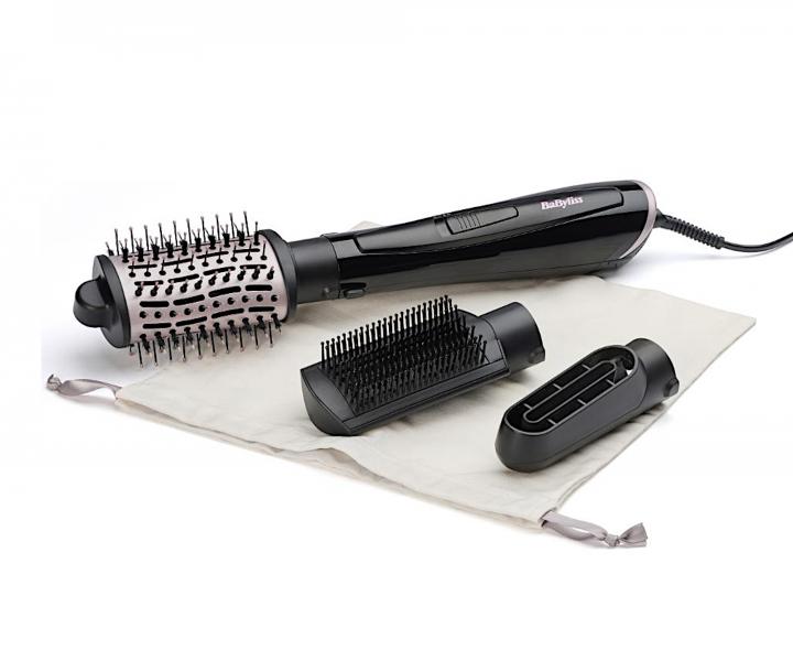 Horkovzdušný ionizační kartáč na vlasy Babyliss Style Smooth AS128E - 1000 W, černý