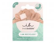 Ozdobná spirálová gumička z recyklovaného materiálu Invisibobble Sprunchie Recycling Rocks - pudrová