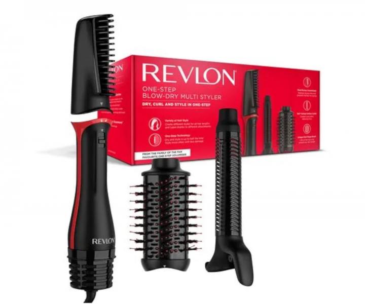 Multifunkční horkovzdušný kartáč Revlon One-Step Blow-Dry Multi Styler RVDR5333E, 1100 W - černý