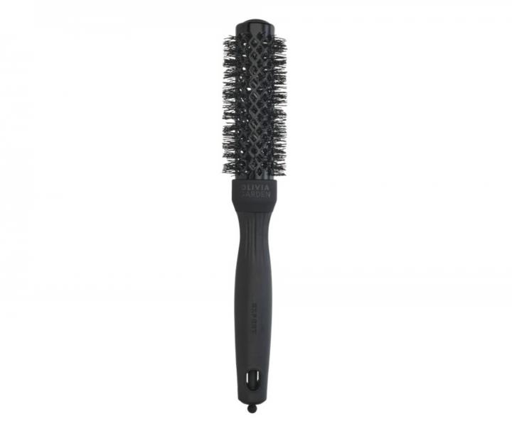 Kulatý foukací kartáč na vlasy Olivia Garden Expert Blowout Shine Black Label
