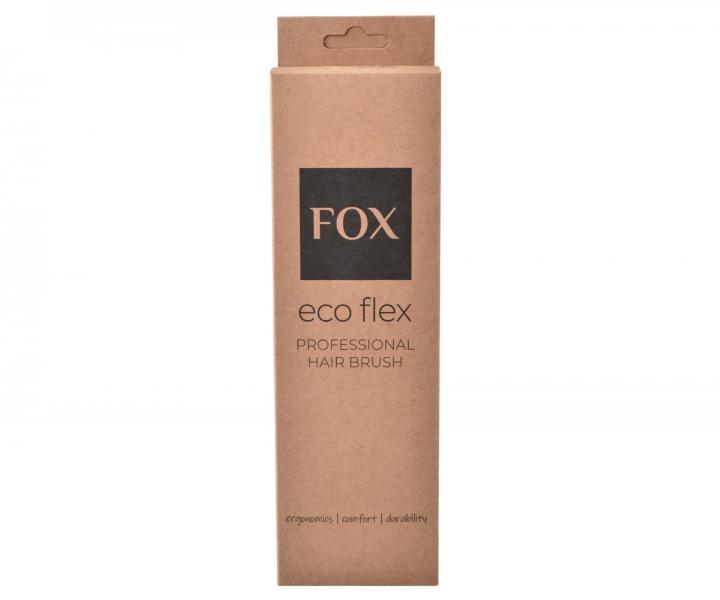 Kartáč na rozčesávání vlasů Fox Eco Flex - černý