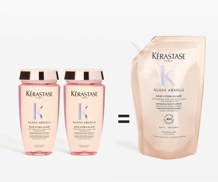 ada pro hydrataci a rozjasnn dlouhch vlas se sklonem ke krepatn  Krastase Gloss Absolu