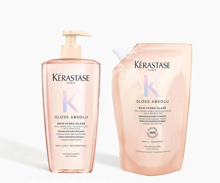 ada pro hydrataci a rozjasnn dlouhch vlas se sklonem ke krepatn  Krastase Gloss Absolu