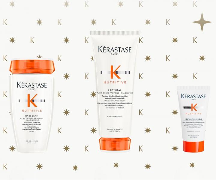D�rkov� sada pro hydrataci such�ch vlas� K�rastase Nutritive Set