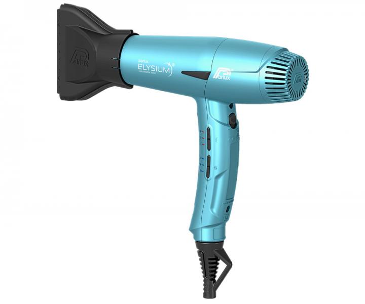 Profesionální fén na vlasy s difuzérem Parlux Elysium Galaxy Blue - 2300 W, azurový
