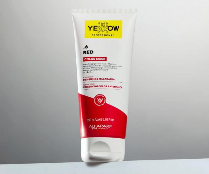 Vy�ivuj�c� maska ​​s barevn�m pigmentem Yellow Professional Color Mask - 200 ml