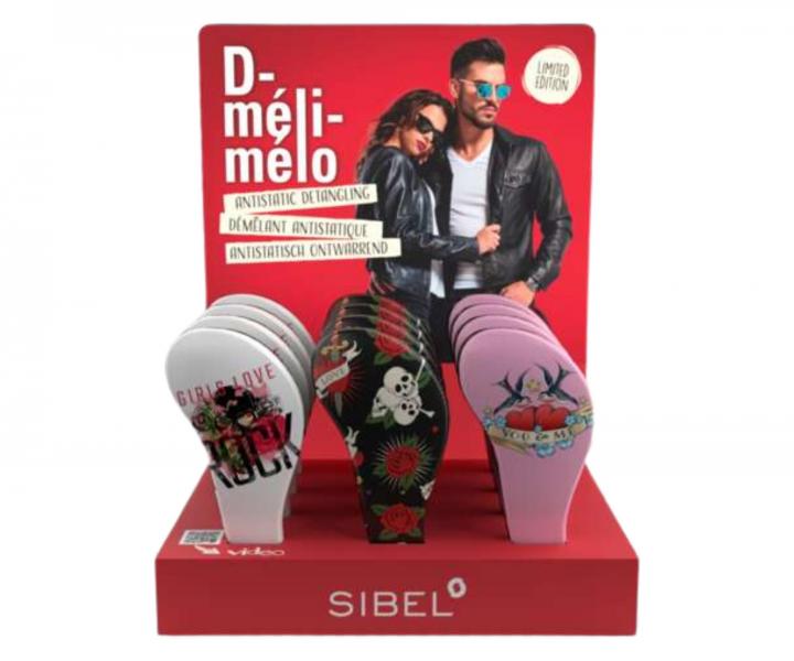 Pap�rov� stojan na kart��e Sibel D-m�li m�lo - �erven� (bonus)