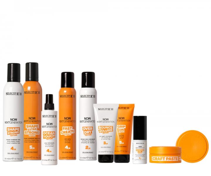 Modelovac pna s extra silnou fixac Selective Professional Now Next Generation Shape Extra Strong Texture - 300 ml