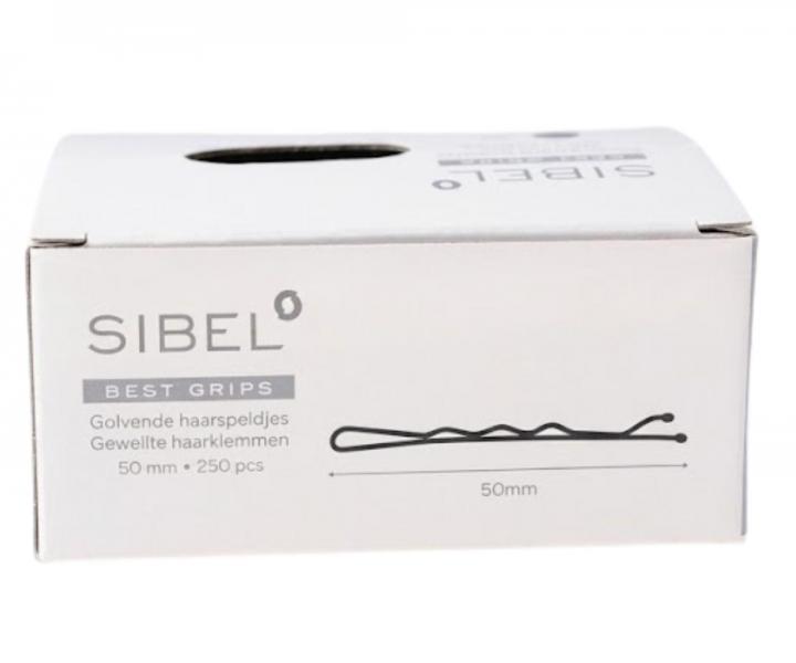 Vlnit� sponka Sibel Best Grips - 5 cm, matn� �ern� - 250 g