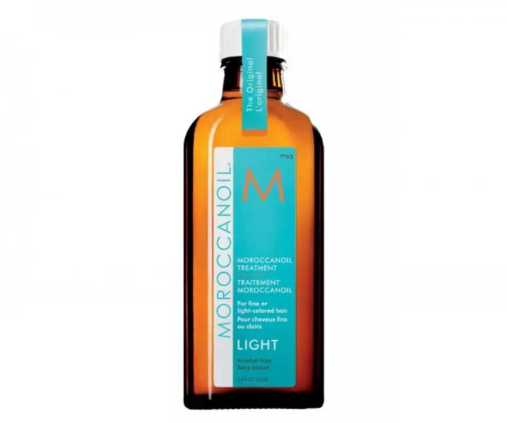 Lehk� olejov� p��e Moroccanoil Treatment Light - 100 ml + �ampon a kondicion�r Moroccanoil Frizz Control 2x10 ml zdarma