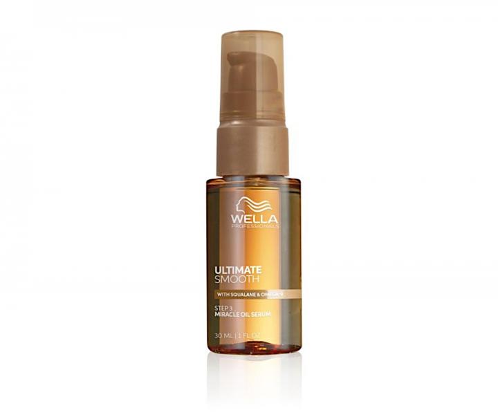 Řada pro výživu suchých a krepatých vlasů Wella Professionals Ultimate Smooth