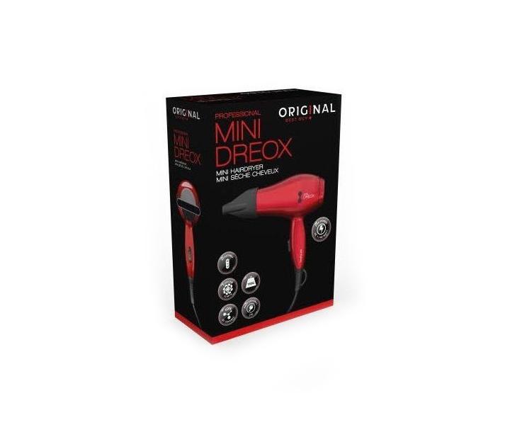 Cestovní fén na vlasy Original Best Buy Mini Dreox - červený