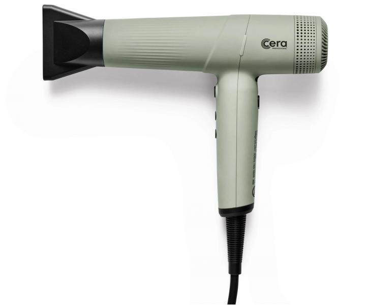 Profesionln fn na vlasy Cera Sage Jet 1800 - 1800 W, svtle zelen