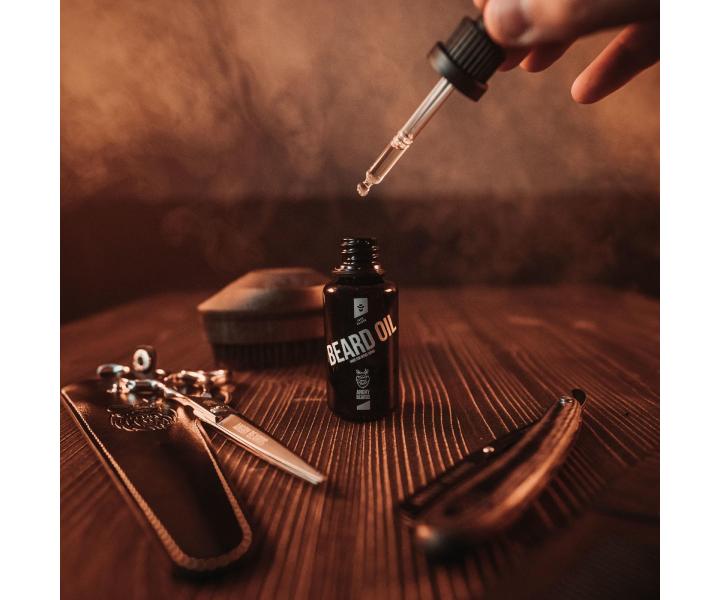 Vyivujc olej na vousy Angry Beards Jack Saloon - 30 ml