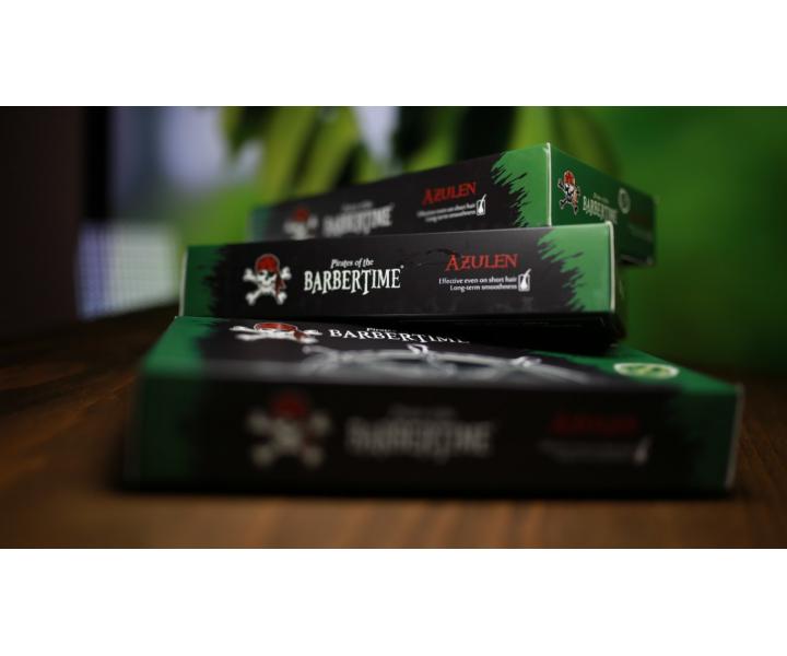 Depilační vosk Pirates of the Barbertime Hard Removal Wax Azulen - zelený, 500 g