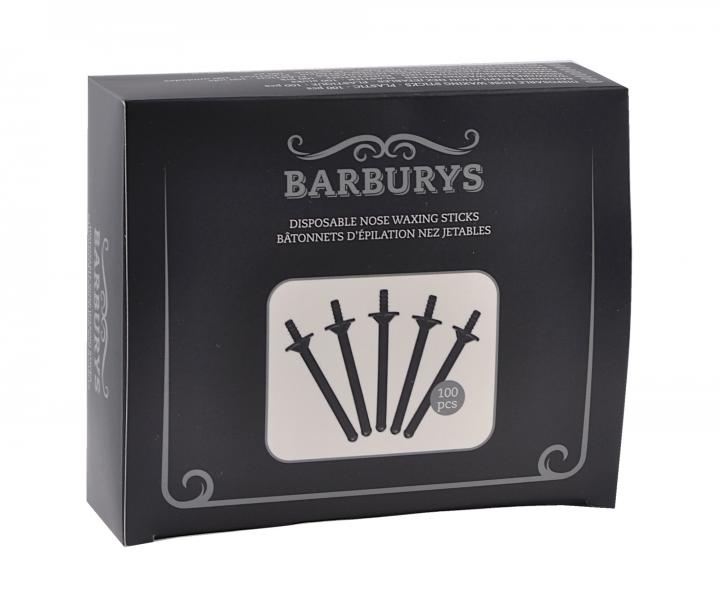 Jednorzov tyinky na depilaci chloupk v nose Sibel Barburys Disposable Waxing Sticks - 100 ks