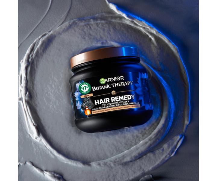 Hydratační maska pro mastné vlasy Garnier Botanic Therapy Hair Remedy Magnetic Charcoal - 340 ml